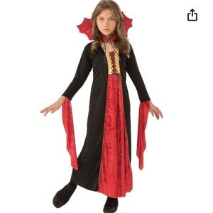 Rubie’s Gothic Vampiress Costume, Kids - Large